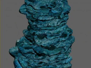 montagne haiyuan - montagne grotte 07 Modèle 3D