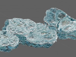 haiyuan mountain - cave mountain 09 Model 3D