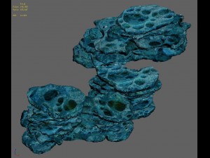 haiyuan mountain - cave mountain 10 3D Model
