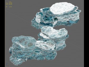 haiyuan mountain - cave mountain 10 3D Model