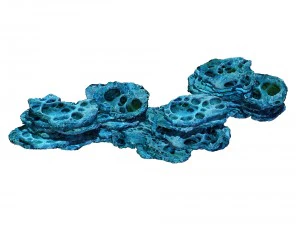 montanha haiyuan - montanha da caverna 11 Modelo 3D