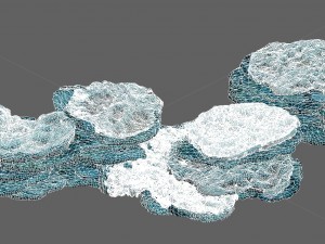 haiyuan mountain - cave mountain 11 3D Model
