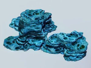 montanha haiyuan - montanha da caverna 12 Modelo 3D