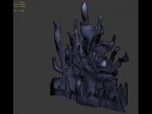 cartoon submarine city - submarine underground entrance 02 Modelo 3D