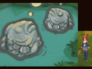 cartoon mountain shape - stone fish Modello 3D