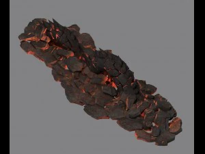 drag&atilde;o &eacute; a cidade principal - fora da cidade projetando-se de corpo longo 01 Modelo 3D