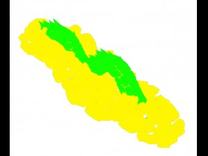 dragon are the main city - outside the city protruding gu long body 01 3D Model
