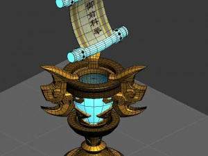 magia - ficha 01 Modelo 3D