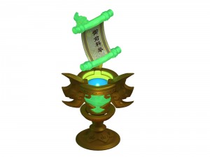 magic - token 01 3D Модель