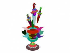 magic - token 02 3D Model