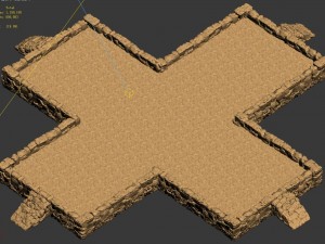 desert - high platform 3D Model