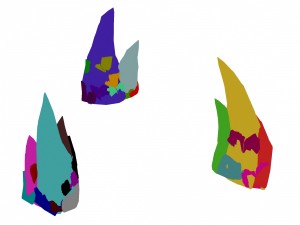 mountain - with full evaluation of stone teeth 20 3D-Modell