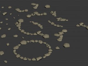 the mountain - the little stone 3D Model
