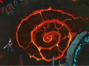mountain - spell circle magma platform 09 3D Model