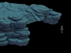 यामागाटा - दूसरी मंजिल का प्रवेश द्वार 271 3D मॉडल