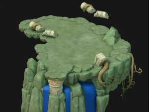 yamagata - plataforma - vinhas 01 Modelo 3D