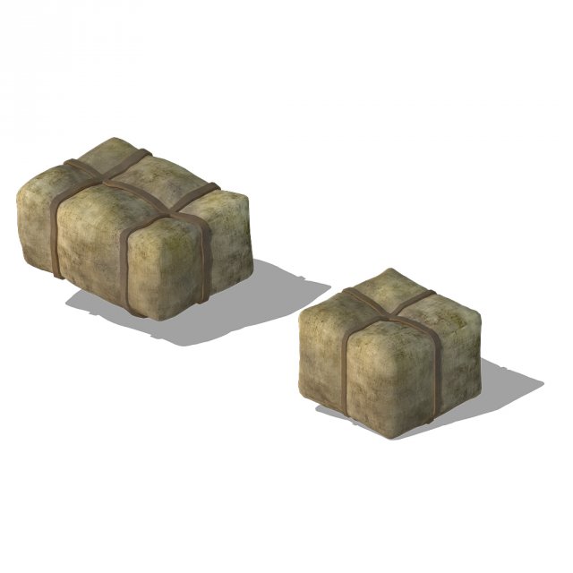 packaging - parcel 032 3D 模型 .c4d .max .obj .3ds .fbx .stl .blend 