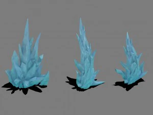 glacier - sharp ice 3D Model
