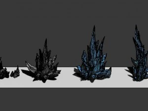 glacier - sharp ice 3D Model