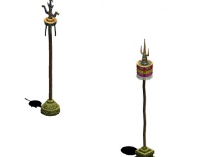 prairie - flagpole 3D Model