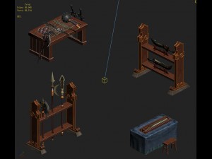city family - interior accessories 01 3D-Modell