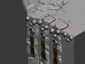 dali duan - buddhist falls decorations 3D Model