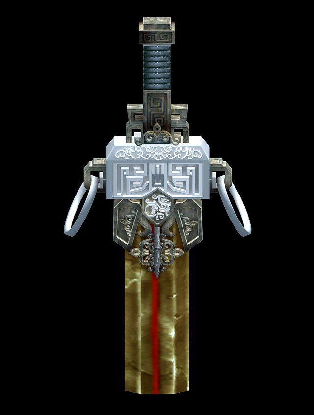 dong fu objects - shijian 3D Model .c4d .max .obj .3ds .fbx .stl .blend 