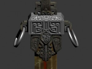 dong fu objects - shijian 3D Model