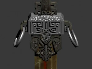 dong fu objects - shijian 3D Model