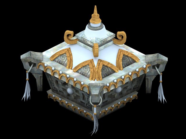 dongfu objects - incense burner Modèle 3D .c4d .max .obj .3ds .fbx .stl .blend 