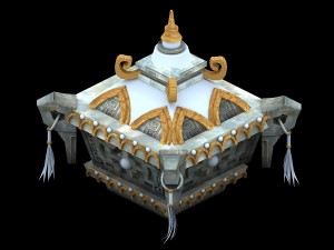 dongfu objects - incense burner 3Dモデル