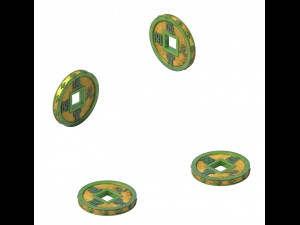 gambling square - ingot 032 3D 모델