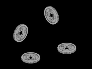 gambling square - ingot 032 3D Model