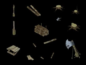 logging - tools 043 3D Model
