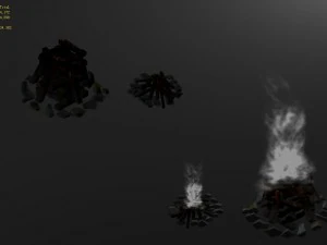bonfire 043 3D Model