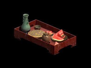 ancient - plate 3D Model