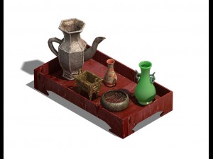 ancient - plate 3D 模型