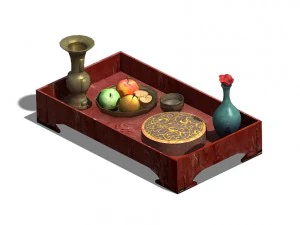 ancient - plate 3D Model