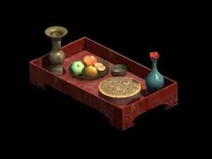 ancient - plate 3D Model