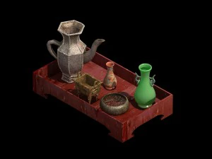 ancient - plate 3D Model
