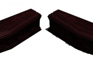 coffin 001 3D Model