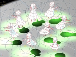 ghosts - ghosts 3D Model