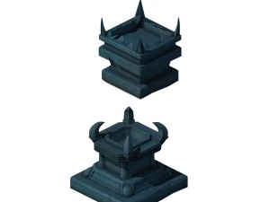 Оницука - жаровня 01 3D Модель