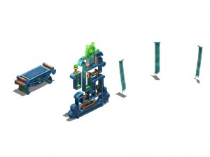 palace - treasure - shelf 3D मॉडल
