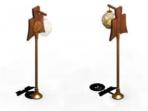 palace - accessories - lights 3D Model