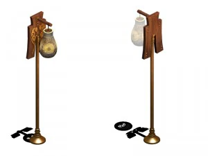 palace - accessories - lights 3D Model