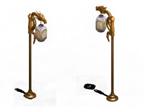 palace - accessories - lights 3D 모델