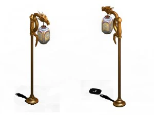 palace - accessories - lights 3D Model