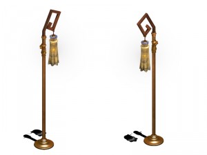 palace - accessories - lights 3D 모델