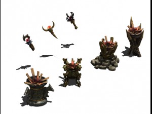 brazier - torch 3D Model